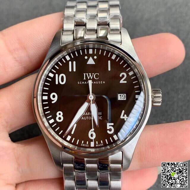 IWC Pilot IW327013 V7 Factory Brown Dial