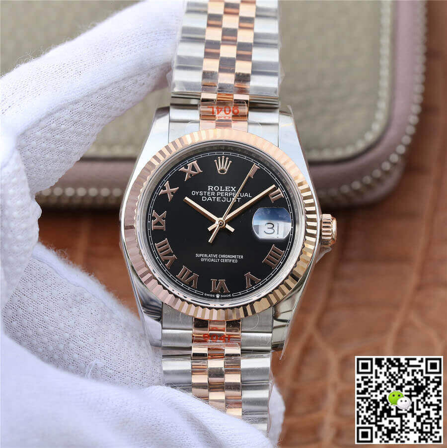 Rolex Datejust 116231 36MM GM Factory Rose Gold