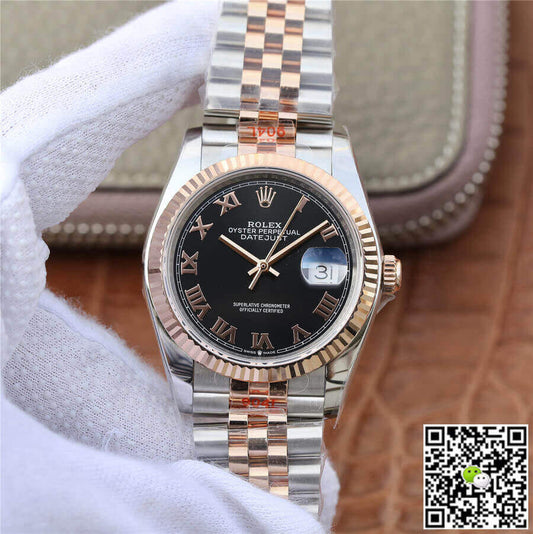 Rolex Datejust 116231 36MM GM Factory Rose Gold