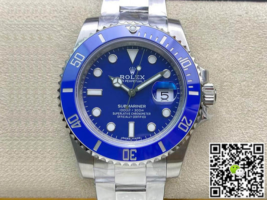 Rolex Submariner 116619LB-97209 VS Factory Blue Dial