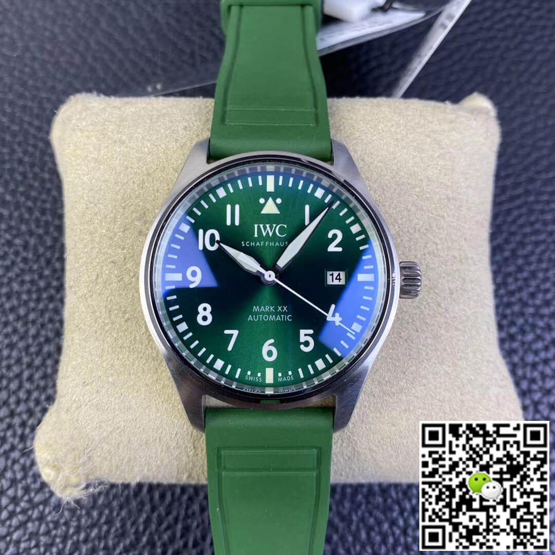 IWC Pilot IW328205 M+ Factory Green Dial