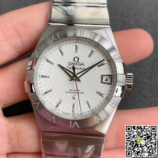 Omega Constellation 123.10.38.21.02.004 VS Factory Stainless Steel