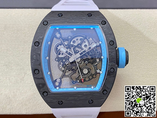 Richard Mille RM-055 BBR Factory Rubber Strap