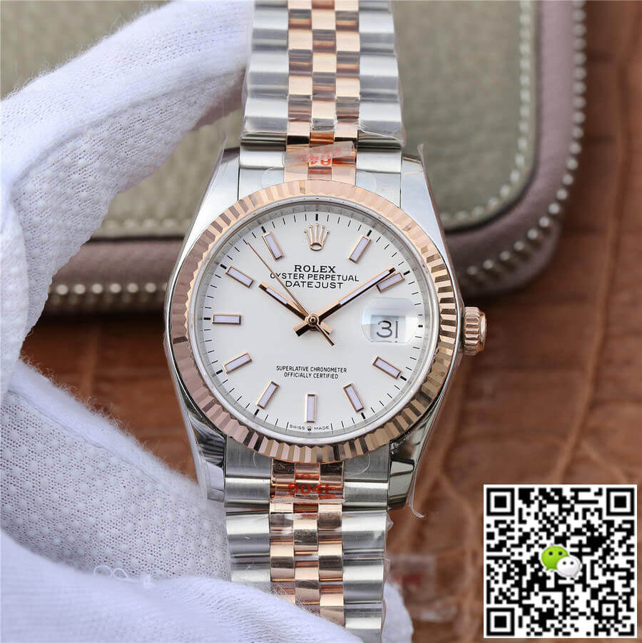 Rolex Datejust M126231-0017 36MM GM Factory Rose Gold