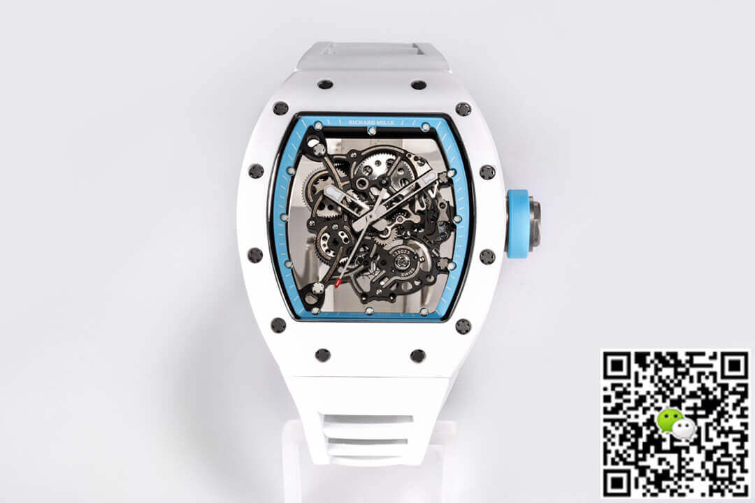 Richard Mille RM-055 BBR Factory White Ceramic Case
