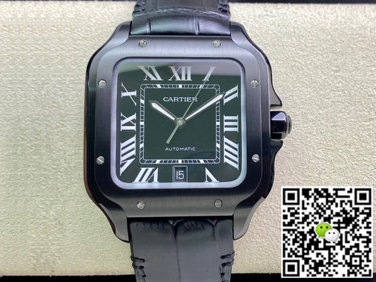 Cartier Santos WSSA0039 GF Factory Cowhide Strap