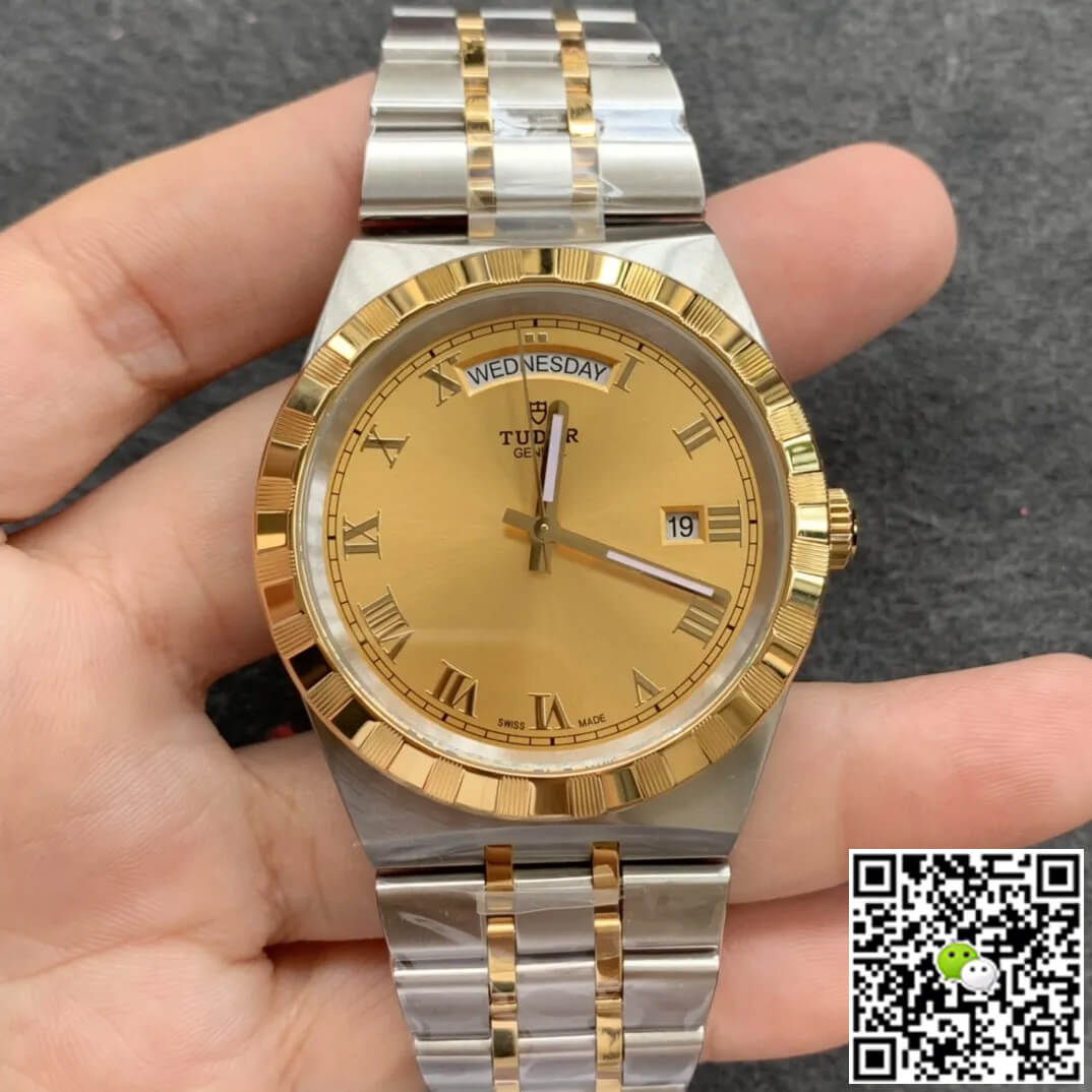 Tudor Royal M28603-0004 V7 Factory Gold Dial