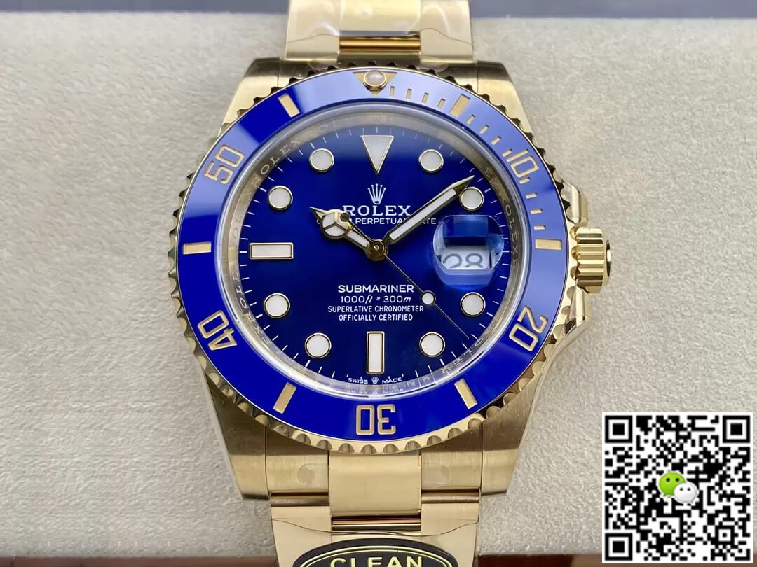 Rolex Submariner M126618lb-0002 41MM Clean Factory Yellow Gold