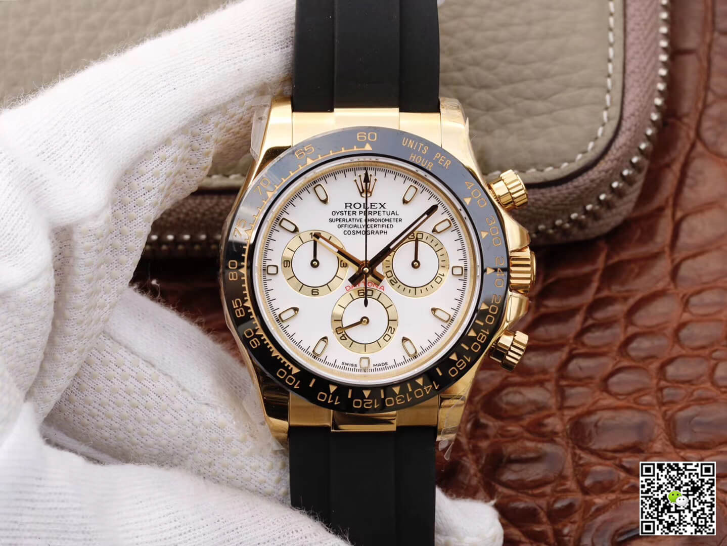 Rolex Daytona Cosmograph M116518ln-0041 JH Factory White Dial
