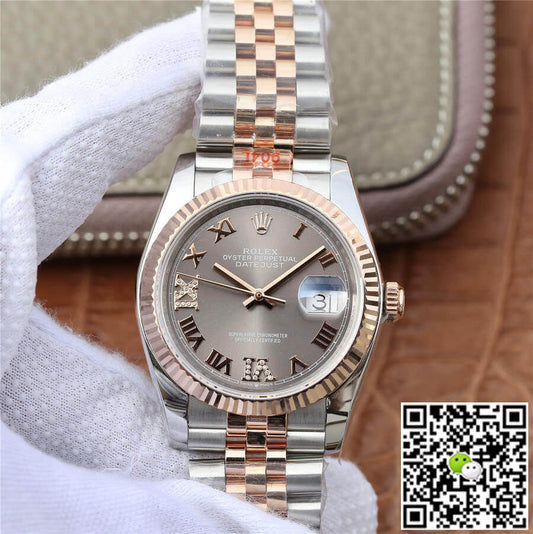 Rolex Datejust M126231-0023 36MM GM Factory Grey Dial