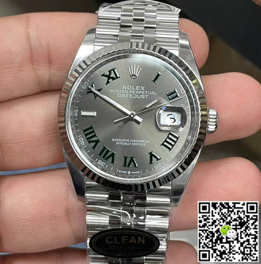 Rolex Datejust M126234-0045 36MM Clean Factory Stainless Steel