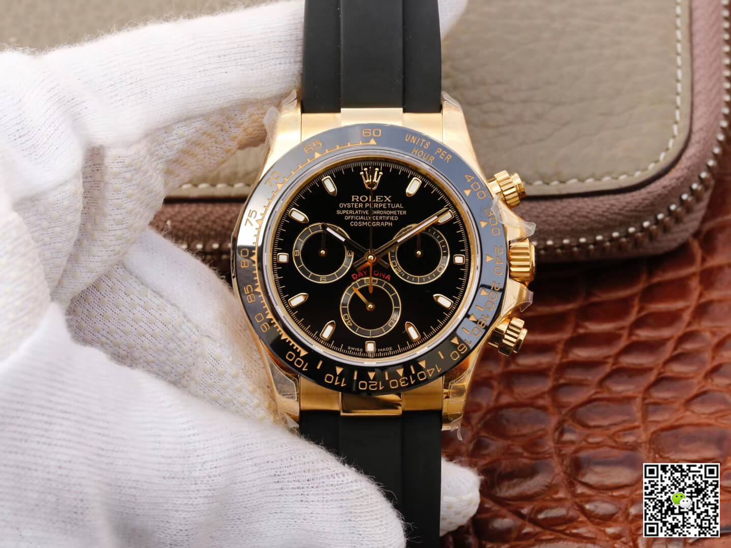 Rolex Daytona Cosmograph M116518ln-0043 JH Factory Black Dial