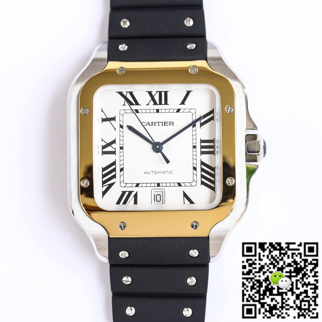 Cartier Santos W2SA0009 GF Factory V2 White Dial