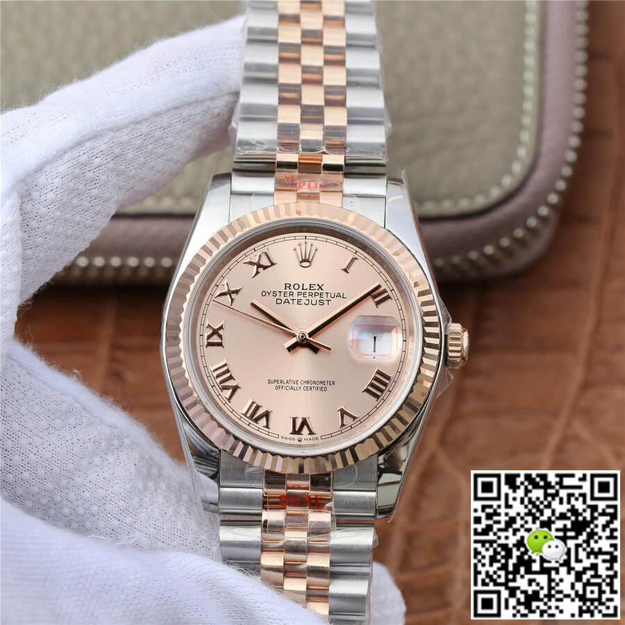 Rolex Datejust 116231 36MM GM Factory Pink Dial