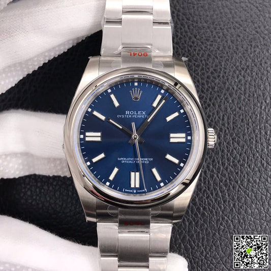 Rolex Oyster Perpetual M124300-0003 41MM EW Factory Blue Dial