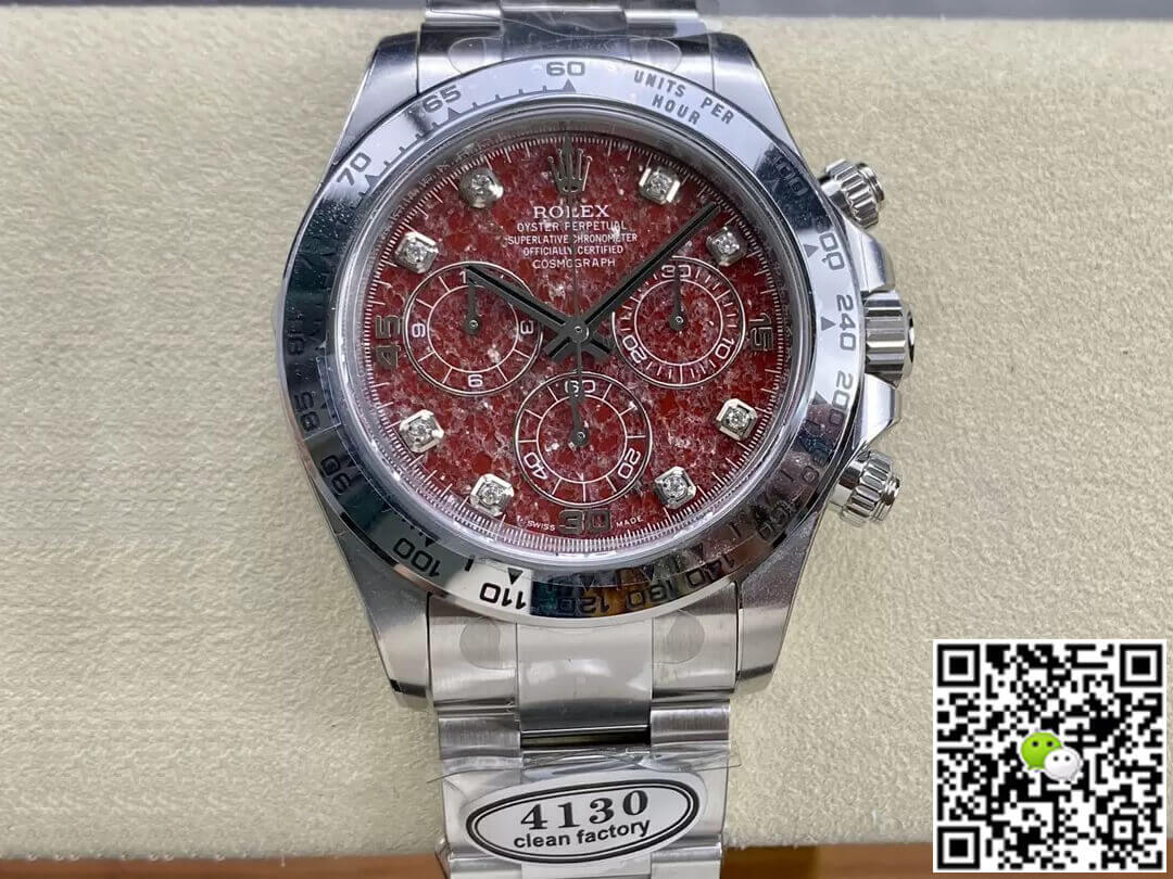 Rolex Cosmograph Daytona 116589 Clean Factory Pomegranate Dial