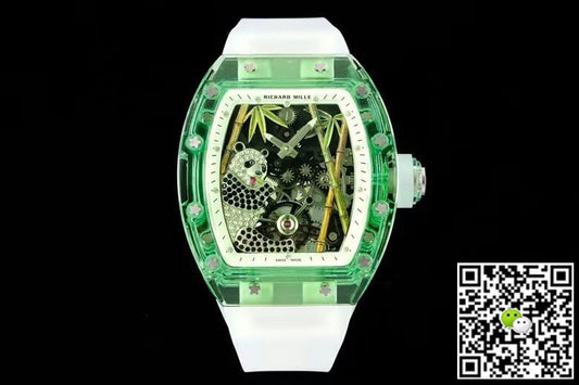 Richard Mille RM26-01 Tourbillon RM Factory Green Transparent Case
