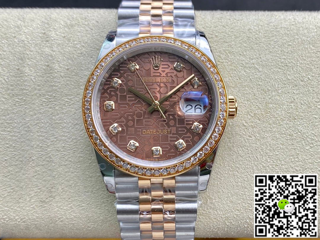 Rolex Datejust M126281RBR-0013 BP Factory Rose Gold