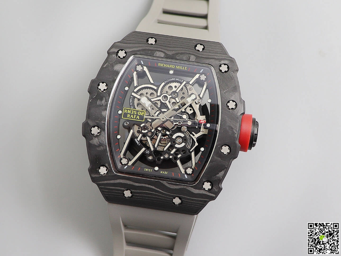 Richard Mille RM035 KV Factory V3 Carbon Fiber Skeleton Dial