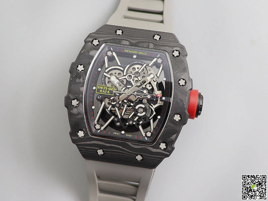 Richard Mille RM035 KV Factory V3 Carbon Fiber Skeleton Dial