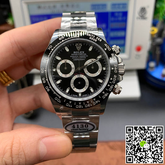 Rolex Cosmograph Daytona M116500LN-0002 Clean Factory V3 Black Dial