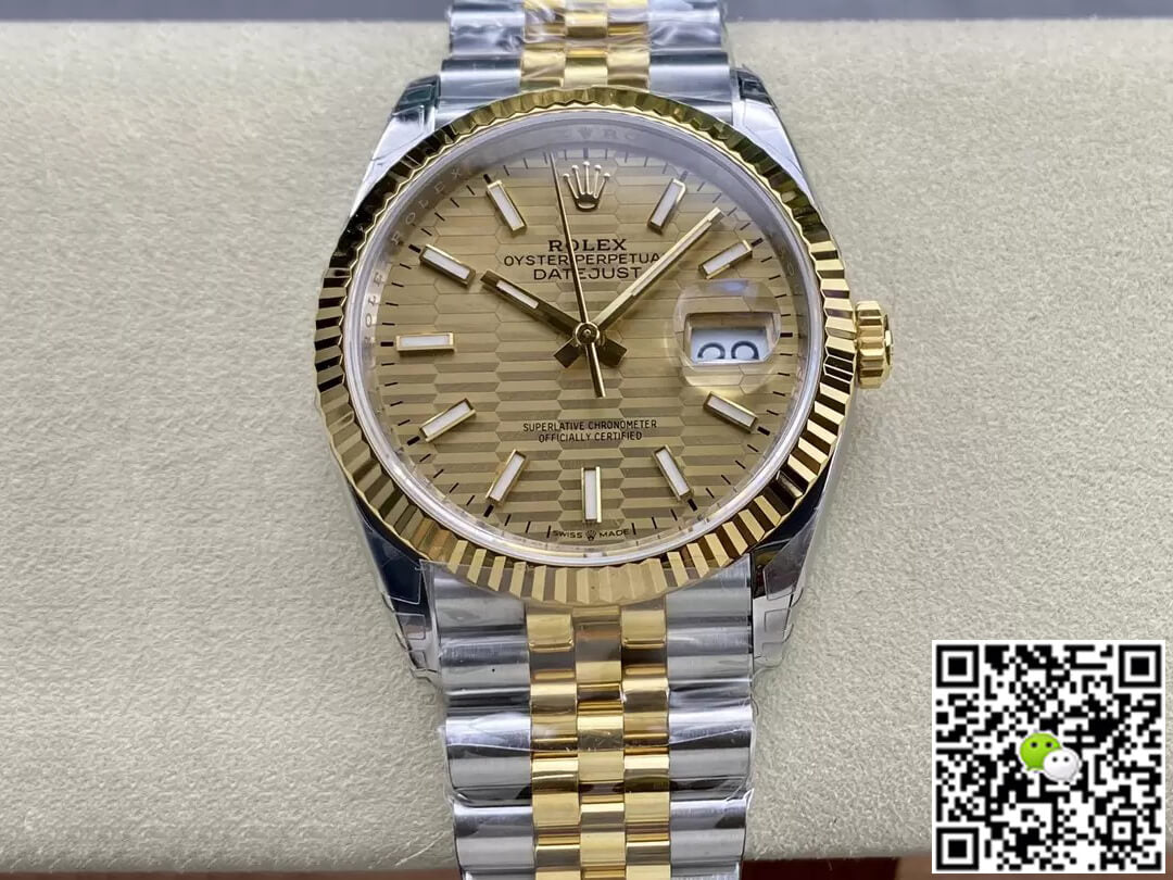 Rolex Datejust M126233-0039 36MM VS Factory Yellow Gold