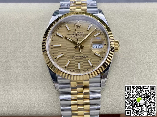 Rolex Datejust M126233-0039 36MM VS Factory Yellow Gold
