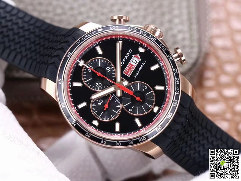 Chopard Classic Racing Mille Miglia GTS Chronograph 161293-5001 V7 Factory Black Dial