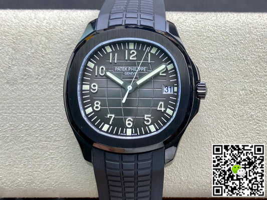 Patek Philippe Aquanaut PP5167 ZF Factory DLC Black Strap