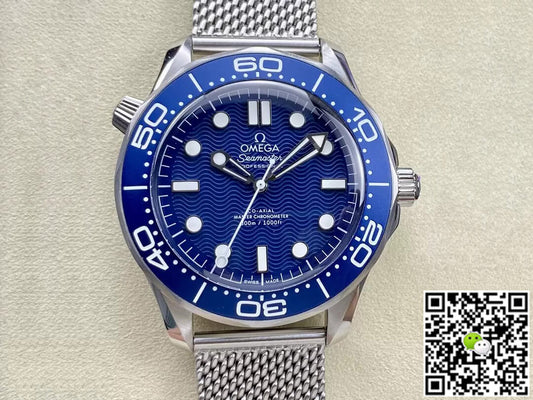 Omega Seamaster Diver 300M 210.30.42.20.03.002 VS Factory Blue Dial