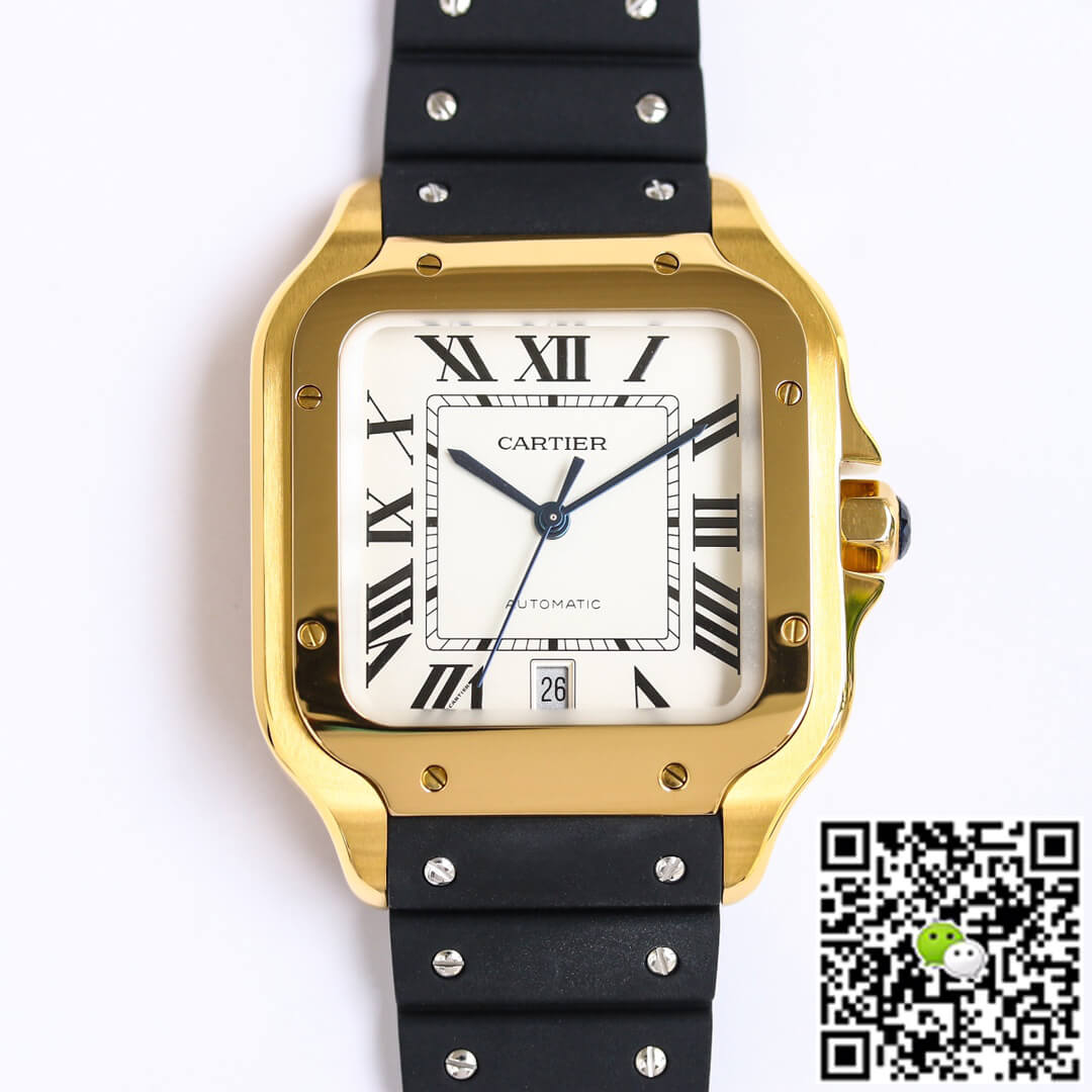 Cartier Santos WGSA0009 GF Factory V2 Yellow Gold Case