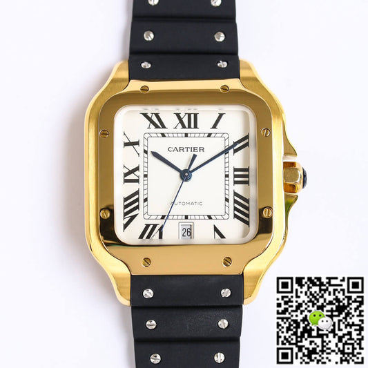 Cartier Santos WGSA0009 GF Factory V2 Yellow Gold Case