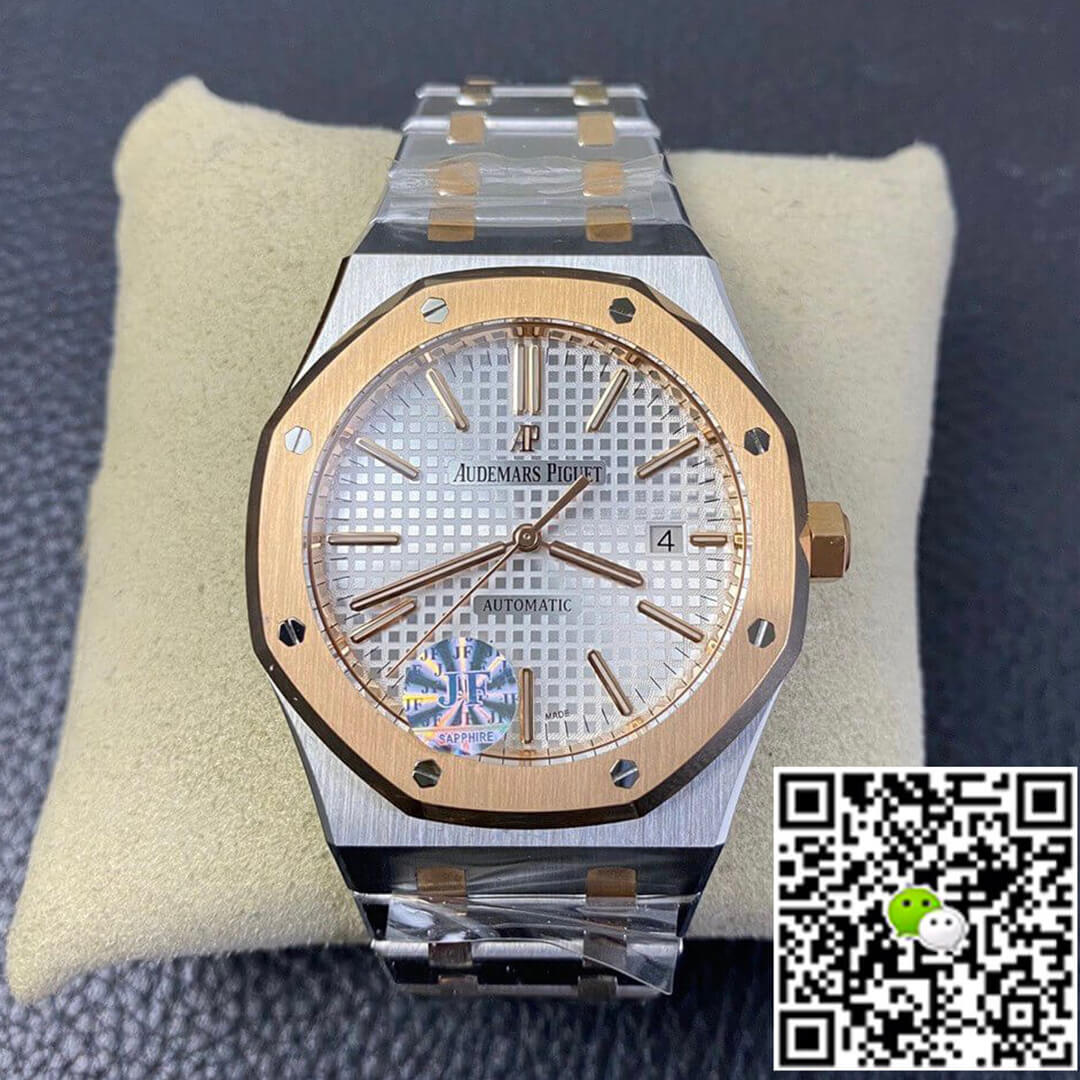 Audemars Piguet Royal Oak 15400SR.OO.1220SR.01 JF Factory Silver Dial
