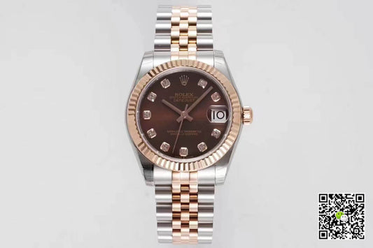 Rolex Datejust m278271-0028 GS Factory Brown Dial