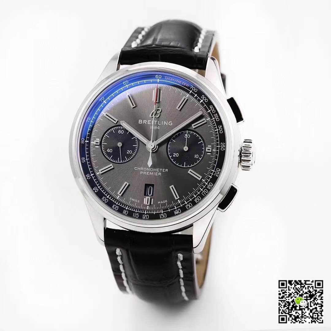 Breitling Premier B01 Chronograph AB0118221B1P1 GF Factory V2 Grey Dial