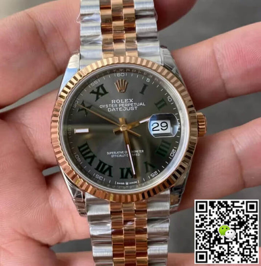 Rolex Datejust M126231-0029 36MM VS Factory Gray Dial