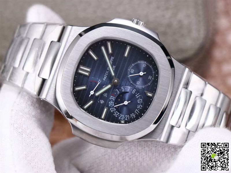 Patek Philippe Nautilus 5712/1A-001 PF Factory Blue Dial Steel Strap