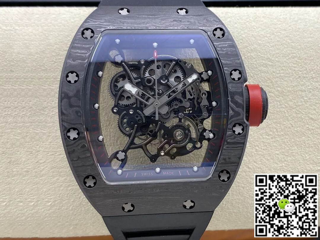 Richard Mille RM-055 BBR Factory Carbon Fiber Black Case