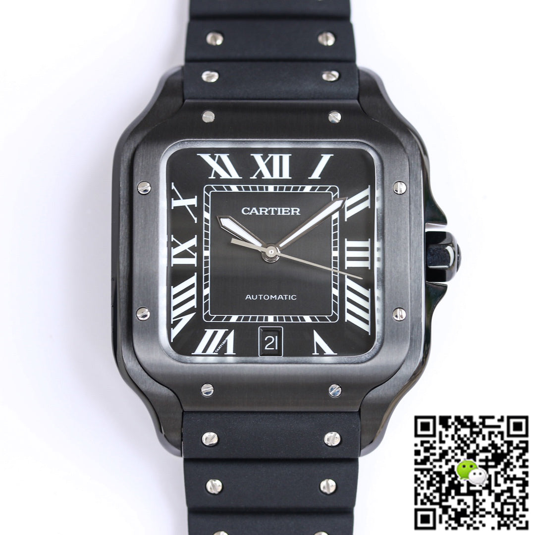 Cartier Santos WSSA0039 GF Factory V2 Black Case