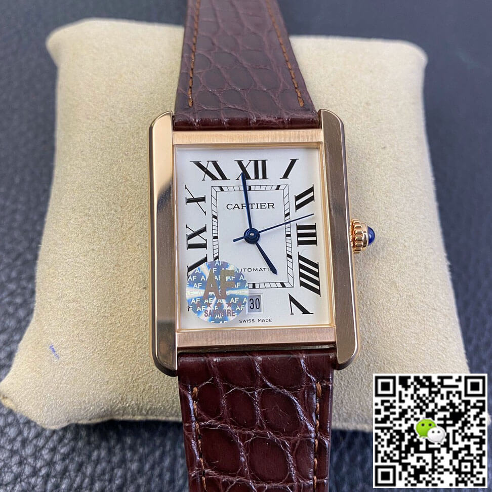 Cartier Tank W5200026 AF Factory White Dial