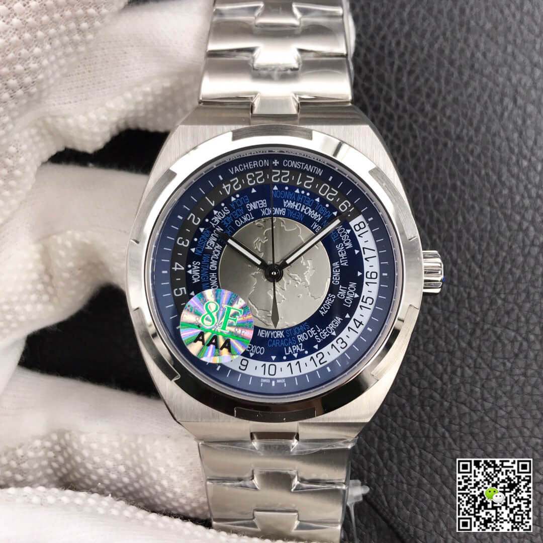 Vacheron Constantin Overseas 7700V/110A-B172 World Time 8F Factory Blue Dial