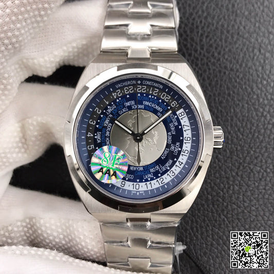 Vacheron Constantin Overseas 7700V/110A-B172 World Time 8F Factory Blue Dial