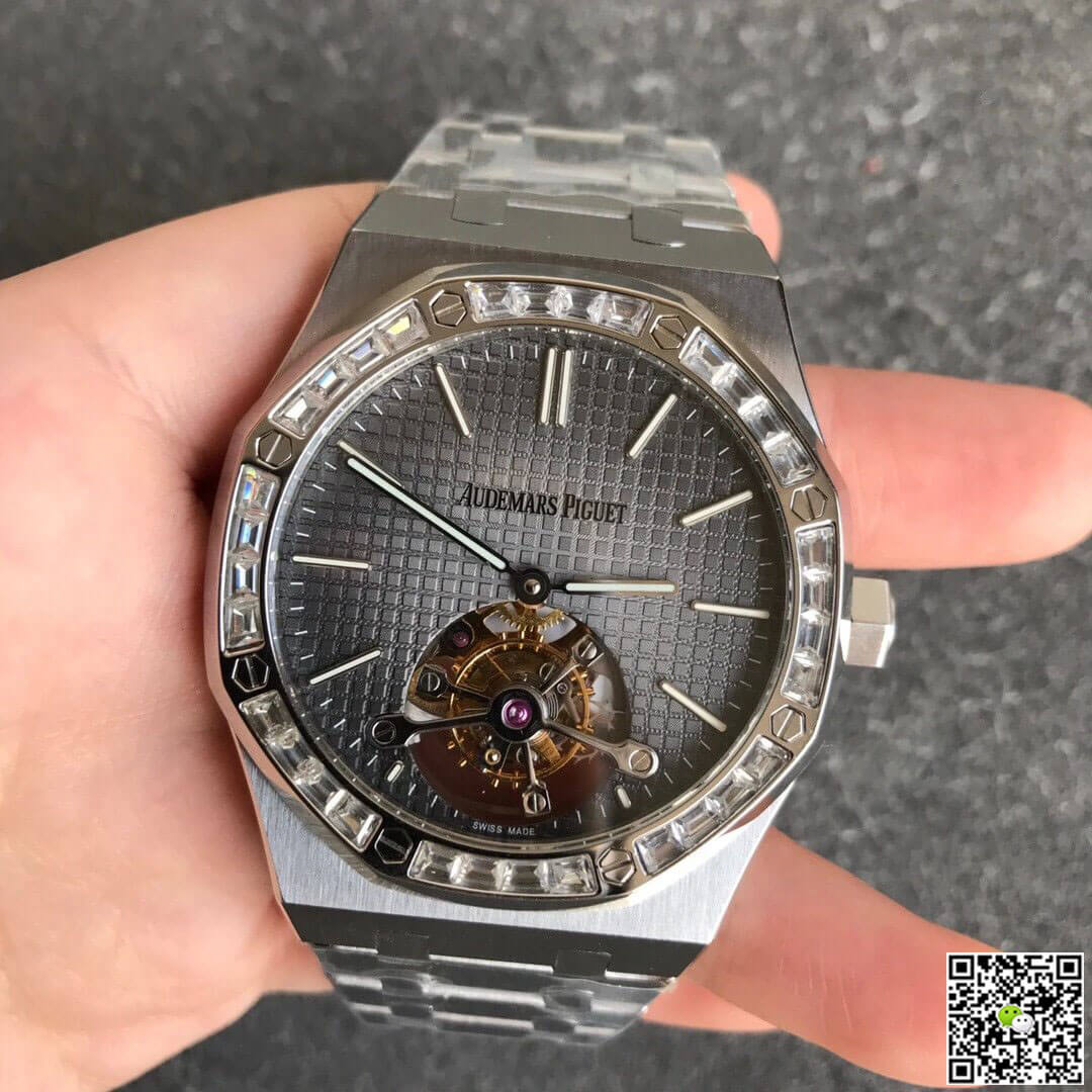 Audemars Piguet Royal Oak Tourbillon Extra Thin 26516PT.ZZ.1220PT.01 R8 Factory Grey Dial