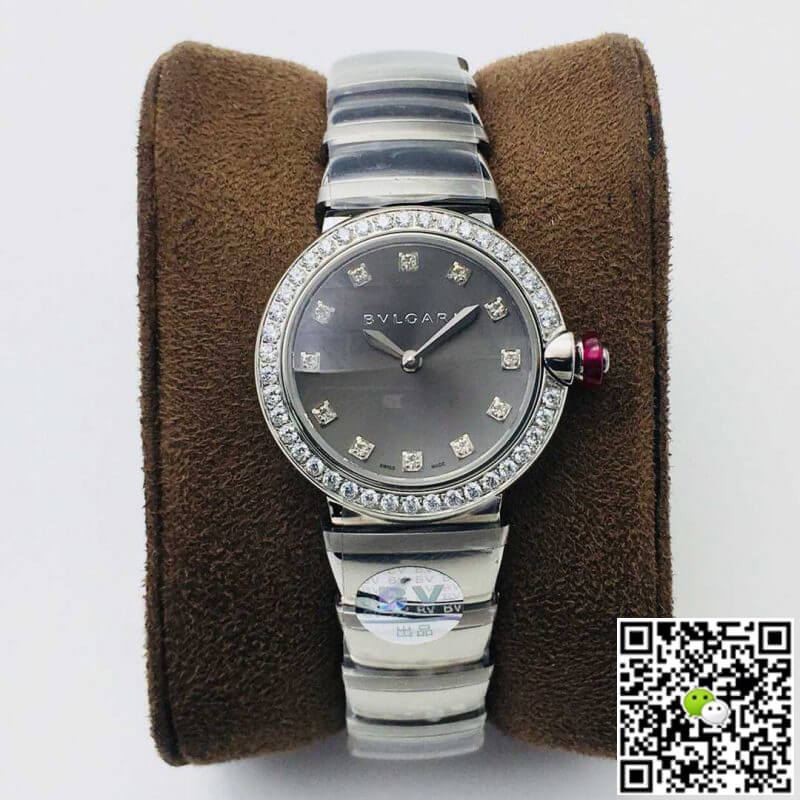Bvlgari LVCEA BV Factory Stainless Steel Gray Dial