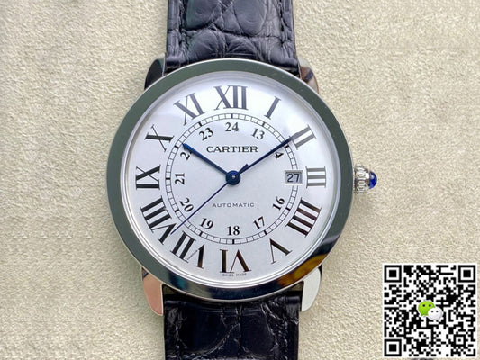 RONDE DE CARTIER W6701010 AF Factory Leather Strap
