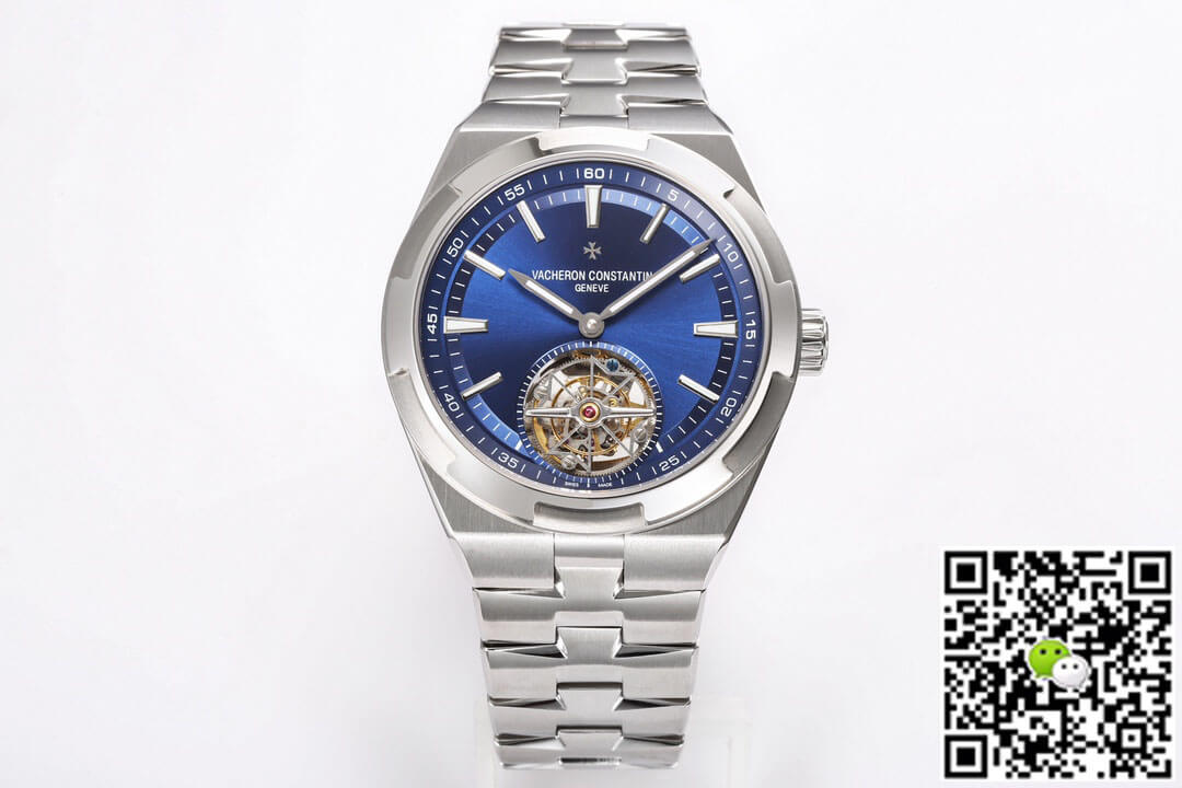 Vacheron Constantin Overseas Tourbillon 6000V/110A-B544 BBR Factory Stainless Steel Strap