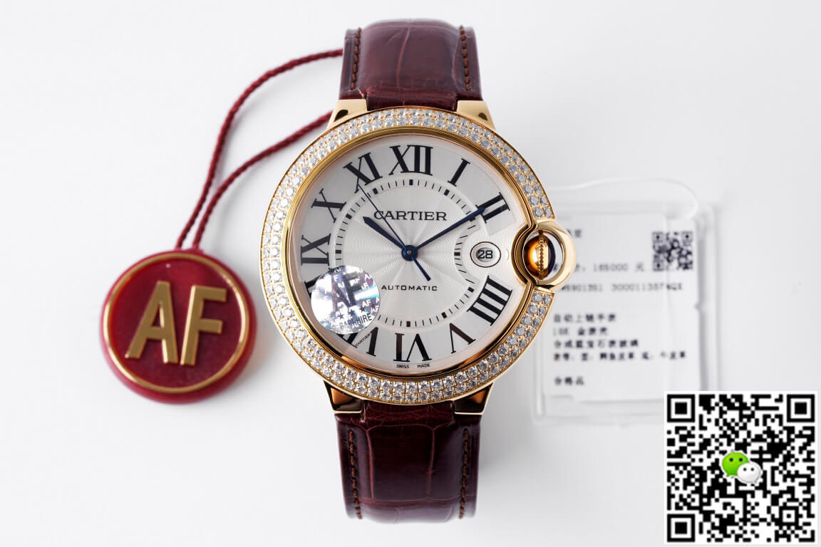 Ballon Bleu De Cartier 42MM WE9007Z3 AF Factory Diamond Bezel