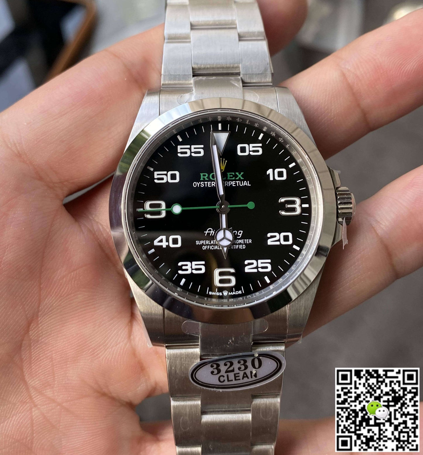 Rolex Air King M126900-0001 Clean Factory Stainless Steel
