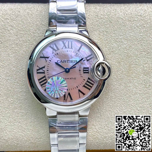 Ballon Bleu De Cartier 33MM AF Factory Pink Dial