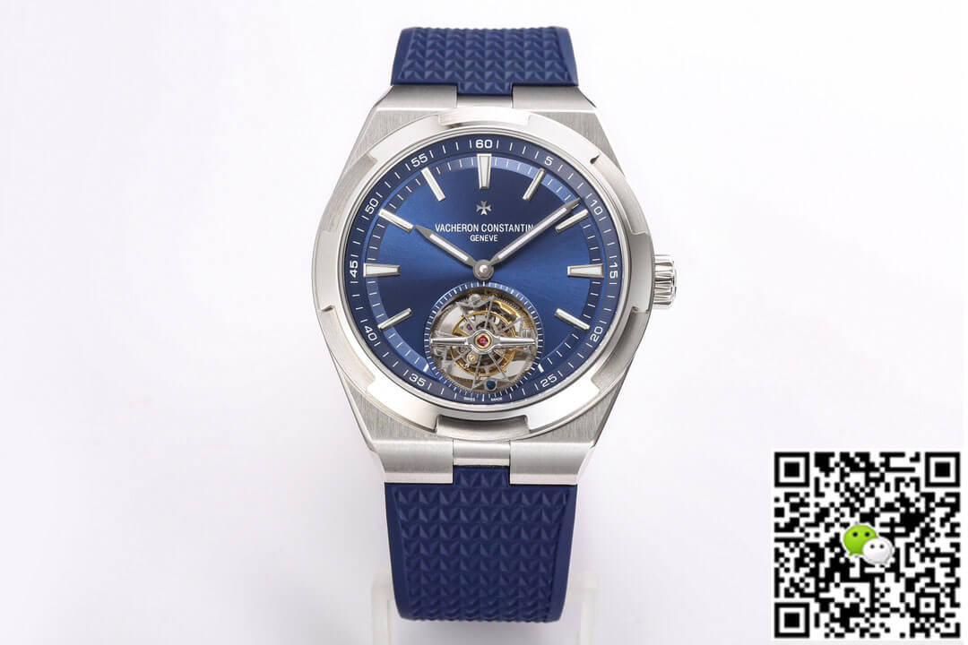 Vacheron Constantin Overseas Tourbillon 6000V/110A-B544 BBR Factory Blue Rubber Strap